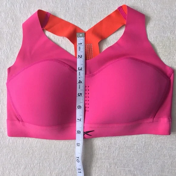 Reebok PureMove Size Small Sports Bra in Proud Pink Revolutionary Fabric - Picture 10 of 10